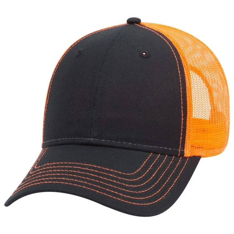 OTTO CAP 6 Panel Low Profile Mesh Back Trucker Hat